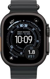 Apple Watch Ultra 3 (2025) 49mm Black Titanium Case with Black Ocean Band